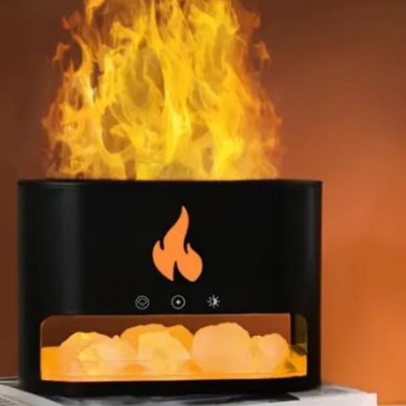 Natural Salt Stone Aromatherapy Fragrance Oil Diffuser and Humidifier - Picture 4 of 7